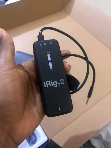 iRig Pre II Portable Mic Preamp (iPhone/iPad compatible) - Good Condition