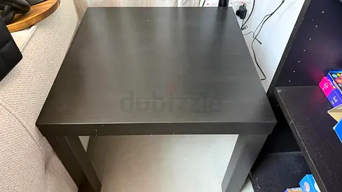 Dark Wood Side Table / End Table - Good Condition