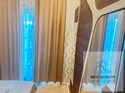 Furnished One-Bedroom apartment for monthly rent in Ajman, Al Rashidiya, city tower buildings