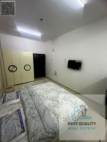 استوديو مفروش للإيجار الشهري – الرميلة عجمان