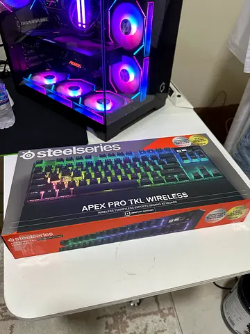 Steelseries Apex Pro TKL Wireless with Omnipoint Switches Gaming Keyboard