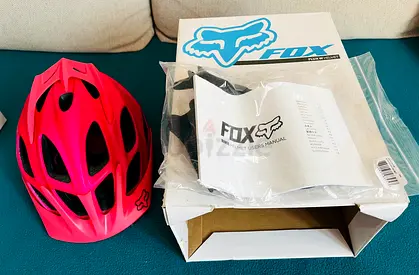 Pink Fox Flux MTB Helmet