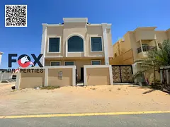 Luxury villa for annual rent in Ajman | Spacious layout | 7 master bedrooms | Built-in wardrobes | P