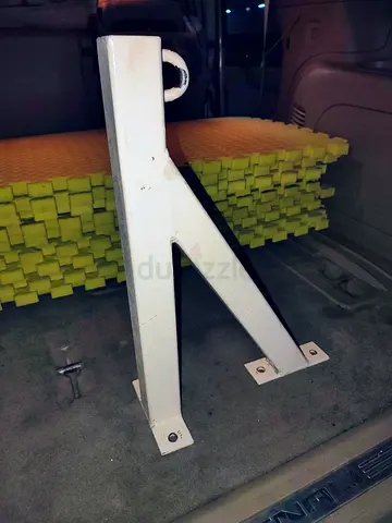 Heavy-duty steel support bracket / stand (used) for punching bag.