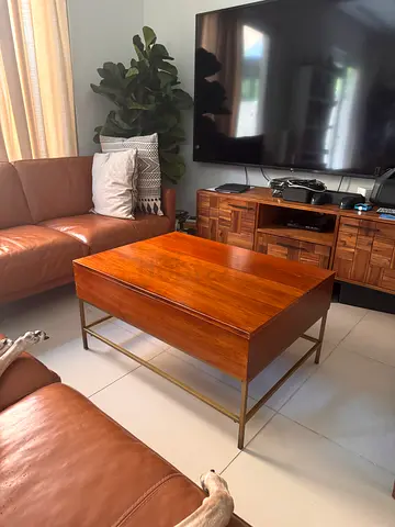 West Elm Lift Up Coffee Table with Storage
