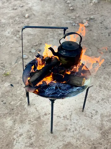 Portable Fire Pit + Removable Basin + Fire Bowl