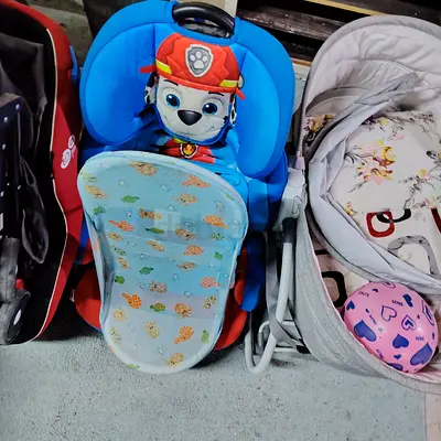 Paw Patrol themed toddler car seat - gently used for free
