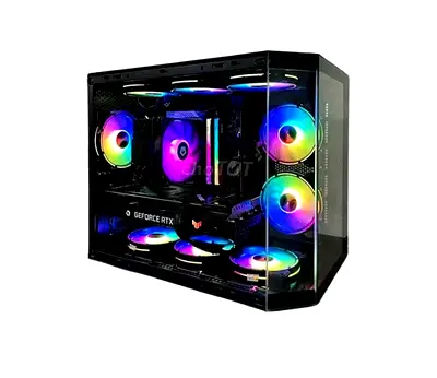 🔥 Gaming PC | i5-9400F + GTX 1660 Super | 16GB RAM | Fish Tank Case 🔥