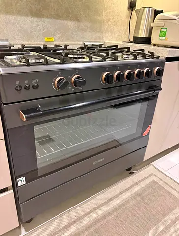 Toshiba Cooker TBA-36LMG5G089KS Charcoal Grey 90cm