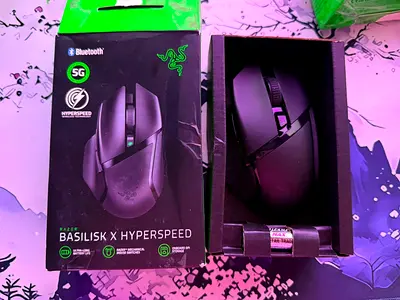 Razer Basilisk X Hyperspeed Wireless Gaming Mouse - Good Condition