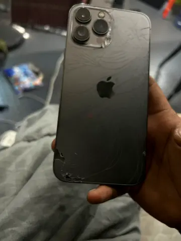 Used iPhone 13 Pro (Cracked back) -and front cracks
