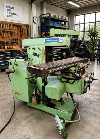 Adcock  Shipley 2S Universal Milling Machine For Sale - Industrial Precision