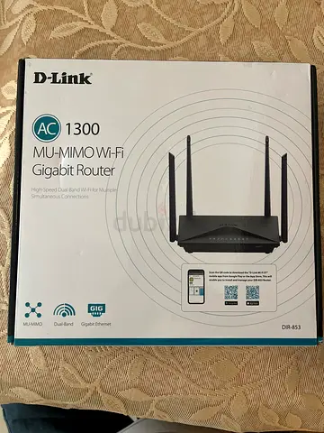 D-Link AC1300 MU-MIMO Wi-Fi Gigabit Router DIR-853