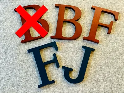 4 Pottery Barn Kids Wooden Wall Letters for Sale