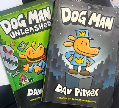 Dog Man (Two Books) Wimpy kids and FNF
