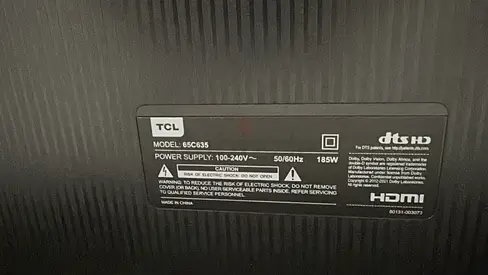 TCL 65 inch