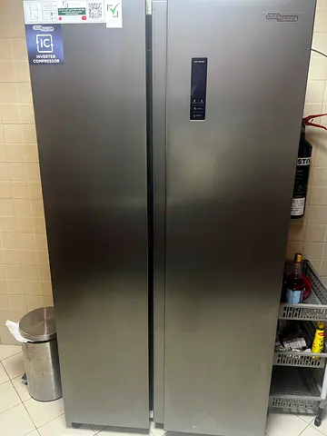 Super General Side-by-Side Refrigerator with Inverter Compressor: one month used only