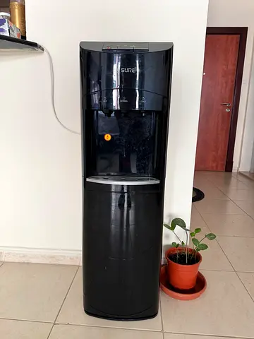 Black Standing Water Dispenser - Good Condition