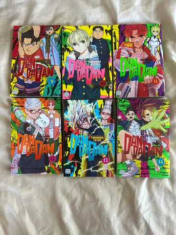 Dandadan manga volumes 9-14 (Starts directly after season 2)