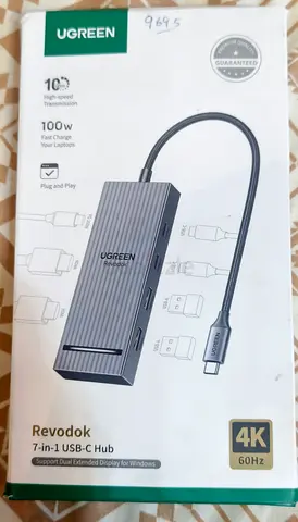 UGREEN Revodok 7-in-1 USB-C Hub with 4K HDMI and 100W PD