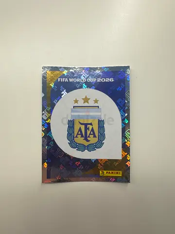 Panini World Cup 2026 Sticker Argentina Emblem Holographic
