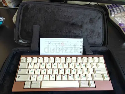 Custom TOPRE keyboard Sho S60 v2 – Brown