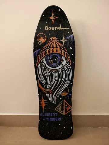 Element x Timber! Cruiser Skateboard Deck