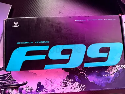 AULA F99 Mechanical Gaming Keyboard - Boxed, Good Condition