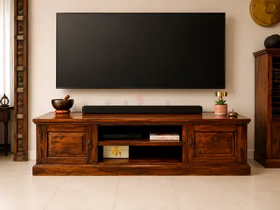 Marina Home Solid Wood TV Console / Media Unit