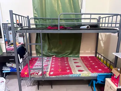 Metal bunker bed