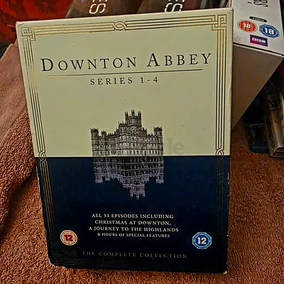 Downton Abbey - Series 1-4 Complete Collection (DVD Box Set). AED 180 For All 22 Titles.