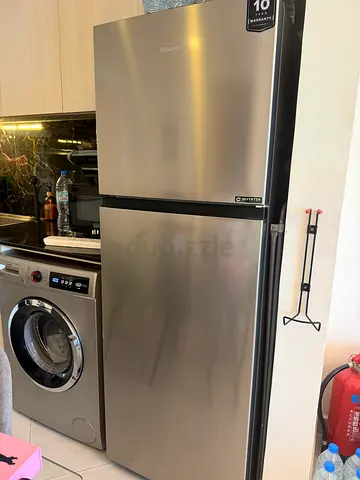 Hisense Fridge RT418N4ASUI, 418 Litres Top Mount Refrigerator with Inverter