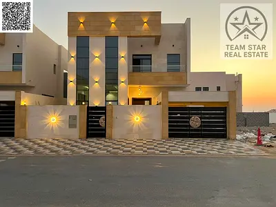 Luxury villa for rent in Al Yasmin area - 5 bedrooms - prime location