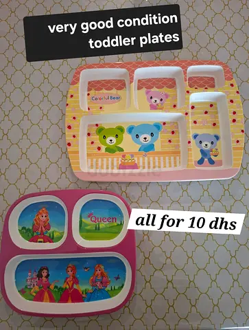 Toddler food plate