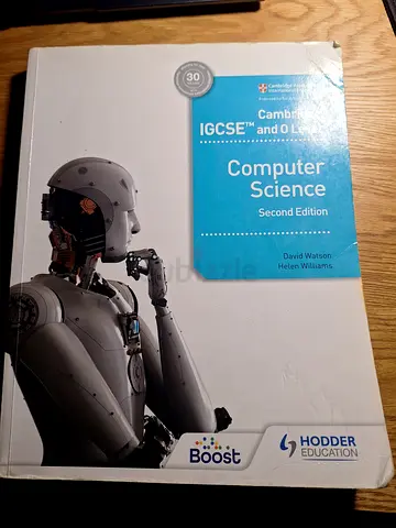 Cambridge IGCSE (O-level) computer science textbook