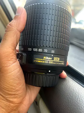 Nikon 55-200mm lens