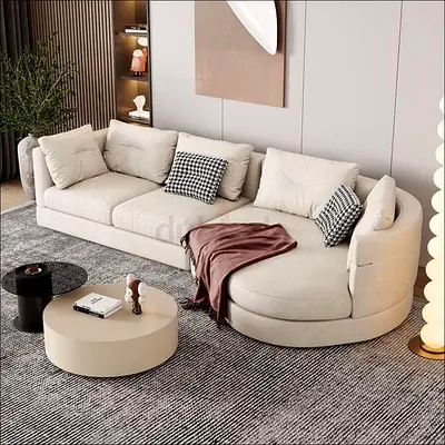 Comfortable Round 4 Seater Sofa Sofa