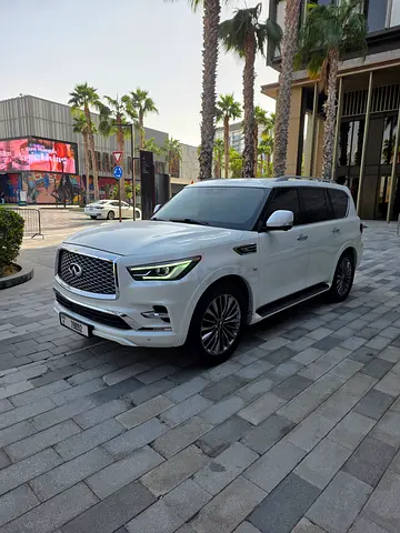 Infiniti QX80 8S Luxury 2018 | GCC Specs | Pristine Condition