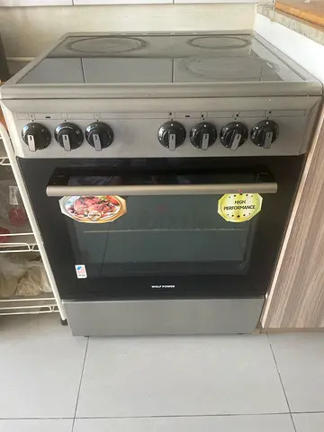 Electric stove 4 burner and oven