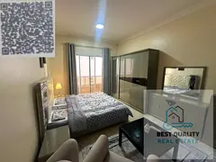 Furnished studio apartment for monthly rent in Al Jurf 2, Ajman, next to Al Aqsa School