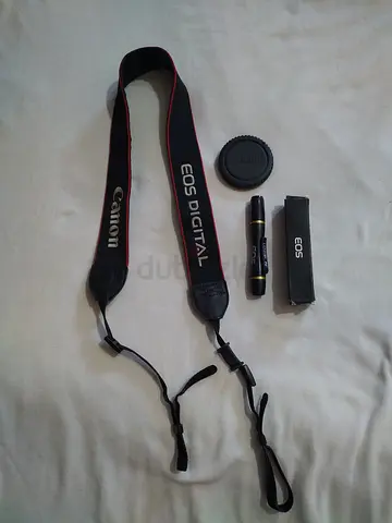 Canon EOS Strap with Lenspen and body cap