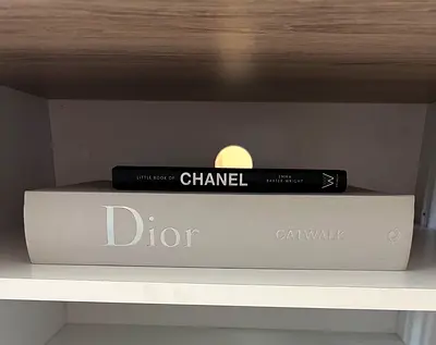 Set of Fashion Coffee Table Books: Dior Catwalk + Little Book of Chanel