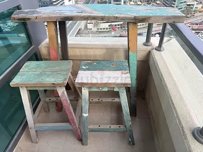 High Table and Chairs Outdoor