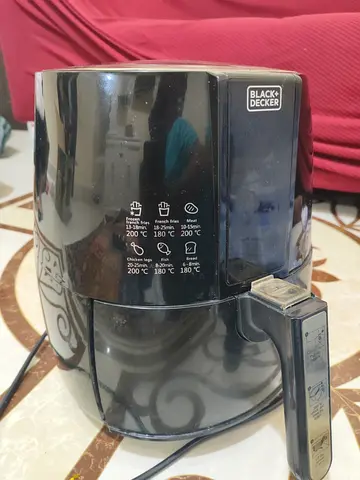 Black+Decker 3.2L Air Fryer - Good Working Condition