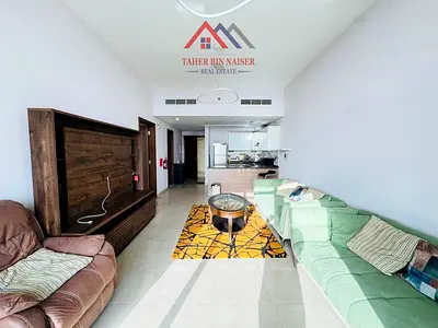 Furnished 1BR | Pool & Park View | Samia Azizi, Al Furjan