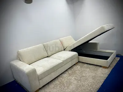Perfect condition IKEA sorvallen lshape sofa with storage