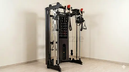 X-Transformers Multi Gym / Smith Machine with Cable Attachments - Good Condition