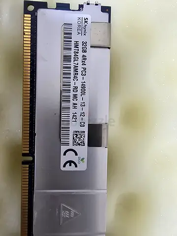 SK Hynix 32GB DDR3 Server RAM (4Rx4 PC3-14900L)