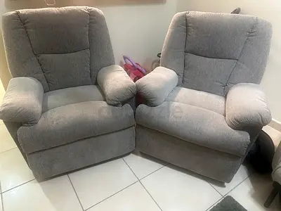 Recliner two pieces
