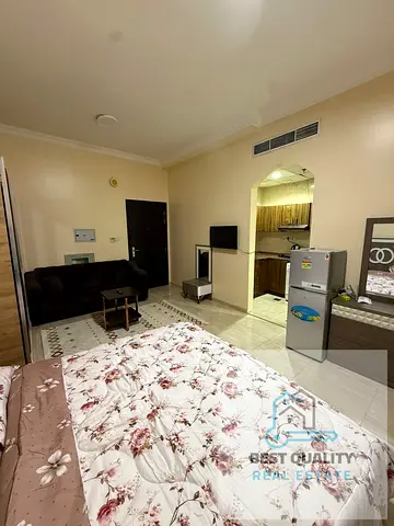ستوديو مع بلكونة وإطلالة مفتوحة | مطبخ منفصل | الجرف 2
